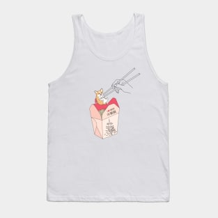 Corgi Noodles Tank Top